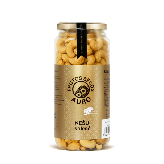 Kešu ořechy pražené solené (400g)