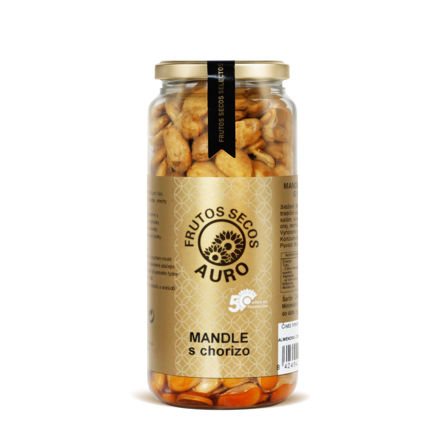 Mandle pražené s Chorizo (440g)