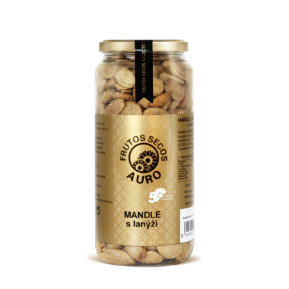 Mandle pražené s lanýži (440g)