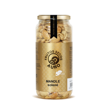 Mandle Valencia pražené solené (440g)
